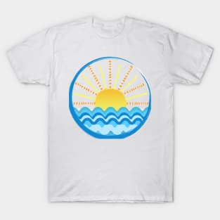 SUN,You are my sunshine,sunlight, sunshine, sunbeam,blue sea T-Shirt